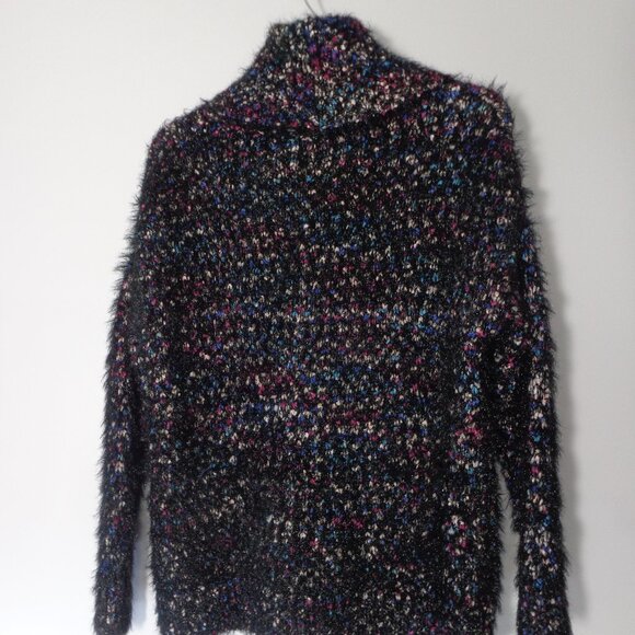 Philosophy Women's Multi-color Chunky Knit Cowl Neck Sweater Size S - Picture 3 of 7